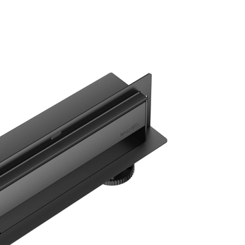 Balneo W-Drain NEXT 2in1 Linien-Wandablauf 80 cm schwarz doppelseitig