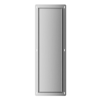Schowek na szczotkę WC Balneo Wall Box Brush L Tiles lewy do wbudowania w ścianę ze stali nierdzewnej