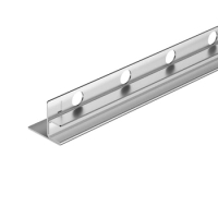 Balneo Gefälleleiste Edelstahl für Glas links 170 cm