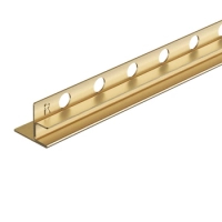 Balneo Gefälleleiste Gold für Glas rechts 120 cm