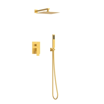 Balneo Cascade Duscharmatur 3er Set gold
