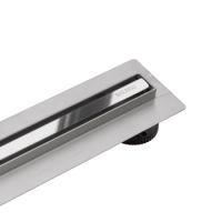 Balneo Slim & Low ProLine Mirror Silver 70 cm Linear-Bodenablauf, Spiegelchrom