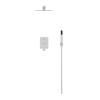 Balneo Cascade Brausebatterie 3er-Set Chrom