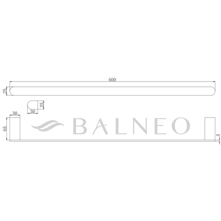 Balneo Qarx Goldbügel Modell 2