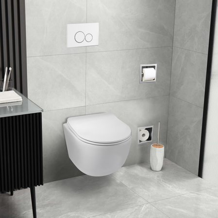 WC-Spültaste Balneo Exo Weiß