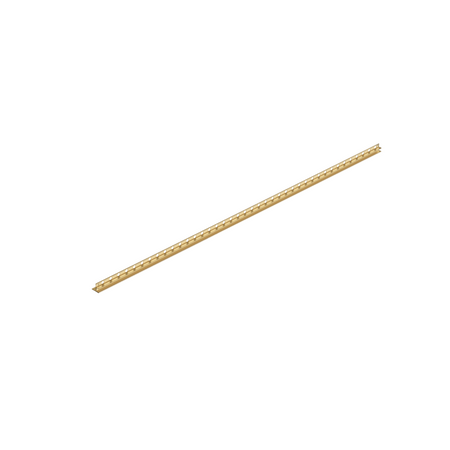 Balneo Gefälleleiste Gold für Glas rechts 120 cm