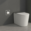 Balneo Wall Box Papierhalter 1 Gun Metal eingebaut in eine Wand aus Edelstahl