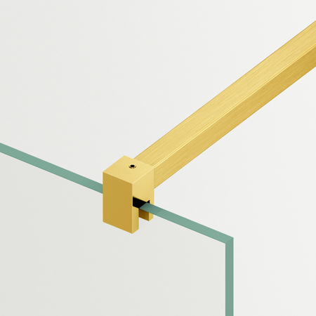 Duschwand Beira Gold 110 cm