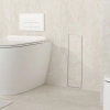 Schowek na szczotkę WC Balneo Wall Box Brush L Tiles lewy do wbudowania w ścianę ze stali nierdzewnej