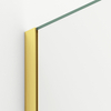 Duschwand Beira Gold 90 cm