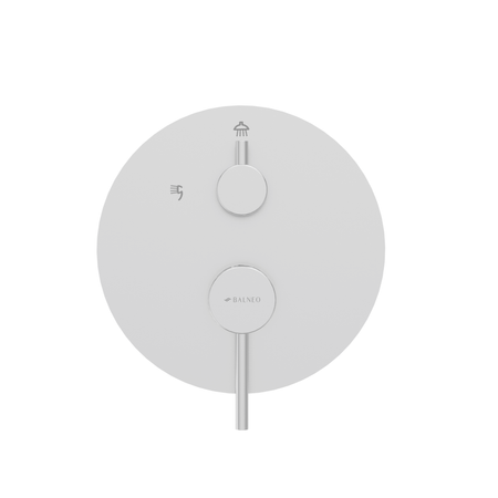 Balneo Cascade Brausebatterie 2er Set inox