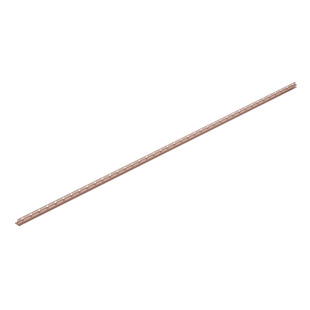 Balneo Gefälleleiste Kupfer für Glas rechts 170 cm