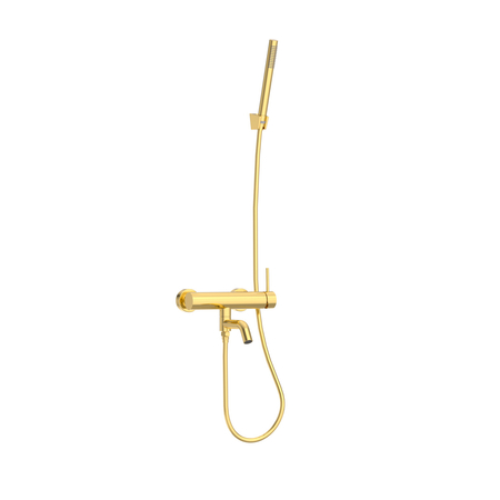 Wannenarmatur Balneo Cascade Set 1 shiny gold