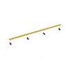 Balneo Slim & Low ProLine Mirror Gold 70 cm Bodenablauf, goldfarben mit Spiegelfinish