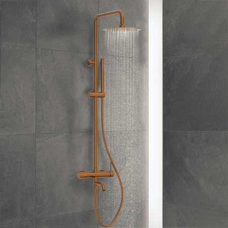 Balneo Cascade Brausebatterie-Set 1 Kupfer