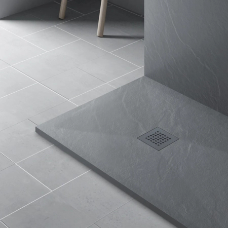 Maskownica do brodzika kompozytowego Balneo Stone Tray ciemnoszara