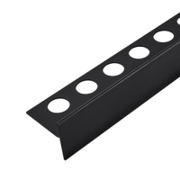 Gefälleprofil Balneo schwarz Boden rechts 120 cm