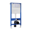 Balneo Vorwand-WC-Set Fix-Frame Standard mit weißer WC-Schüssel Luxa Tornado