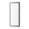 Balneo Wall Box Brush S White Glass WC-Bürsten-Schrank rechts, Unterputz, Edelstahl