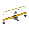 Balneo Slim & Low ProLine Mirror Gold 70 cm Bodenablauf, goldfarben mit Spiegelfinish