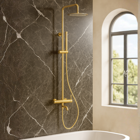 Balneo Cascade Brausegarnitur 1 gold