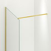 Duschwand Beira Gold 110 cm