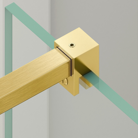 Duschwand Beira Gold 70 cm