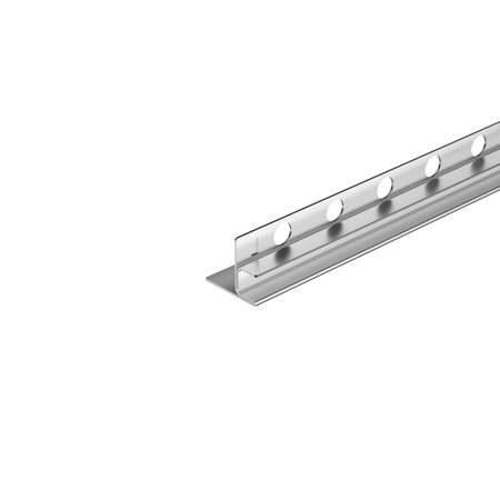Balneo Gefälleleiste Edelstahl für Glas links 120 cm