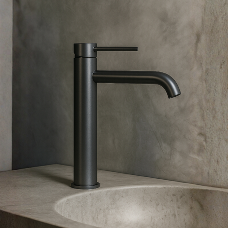 Balneo Cascade Waschtischbatterie Modell 2 gun metal