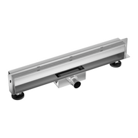 Balneo W-Drain NEXT 2in1 Linien-Wandablauf 100 cm Edelstahl doppelseitig