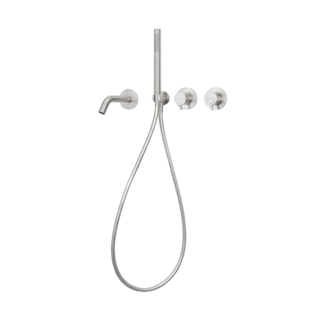 Wannenarmatur Balneo Cascade Modell 3 inox