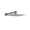 Balneo Cascade Brausebatterie-Set 3 gun metal