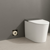 Balneo Wall Box Paper 3 Gun Metal eingebautes Wandregal aus rostfreiem Stahl