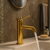 Balneo Cascade Waschtischarmatur Modell 1 gold