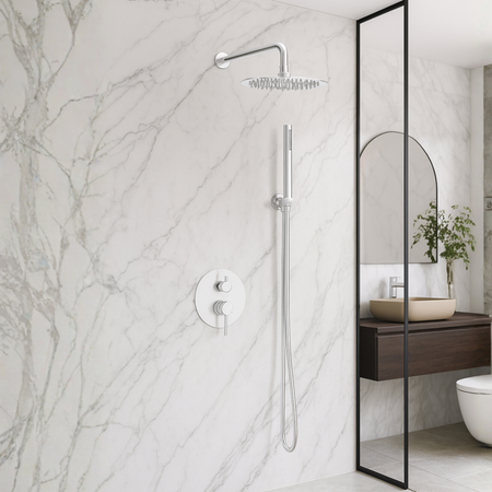 Balneo Cascade Duscharmatur 2er-Set Chrom