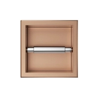 Balneo Wall Box Paper 1 Copper Toilettenpapierhalter, kupferfarben, Unterputz aus Edelstahl