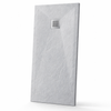 Komposit-Duschwanne Balneo Stone Tray 140 x 80 x 2,5 cm hellgrau flach rechteckig