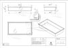 Balneo Wall Box One White Nischenablage 60 x 30 x 10 cm weiß aus Edelstahl mit Rand