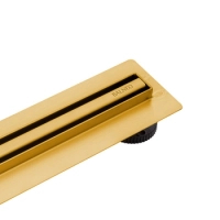 Balneo Slim & Low ProLine Gold 60 cm Bodenablauf, goldfarben