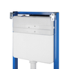 Balneo Vorwand-WC-Set Fix-Frame Slim Next mit weißer WC-Schüssel Luna Tornado