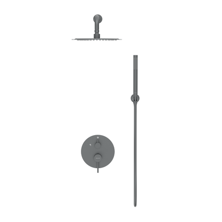 Balneo Cascade Brausebatterie 2er-Set aus Rotguss