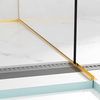 Balneo Gefälleleiste Gold für Glas rechts 170 cm