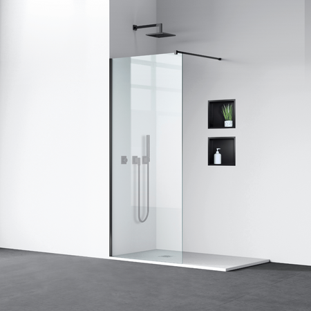 Duschwand Beira Black 70 cm
