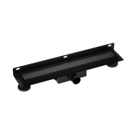 Wandablauf Wall and Floor NEXT - 100 cm Black