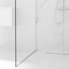 Balneo Gefälleleiste Edelstahl für Glas links 170 cm