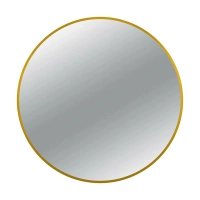 Runder Spiegel Balneo Corina gold 70 cm