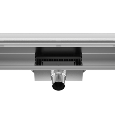 Balneo W-Drain NEXT 2in1 Linien-Wandablauf 90 cm Edelstahl doppelseitig