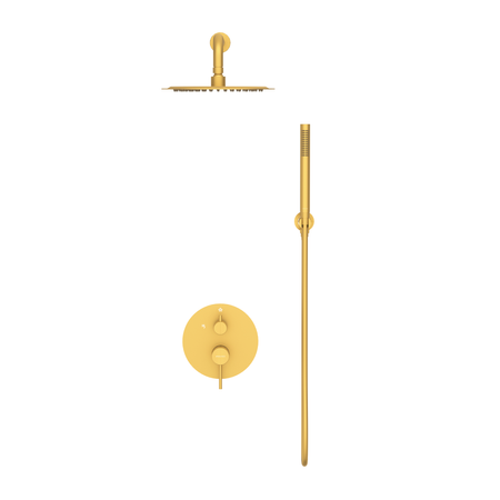 Balneo Cascade Duscharmatur 2er Set gold