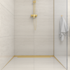 Gefälleprofil Balneo Gold für Boden links 170 cm