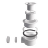 Duschrinnensiphon Balneo Stone Tray 68 mm
